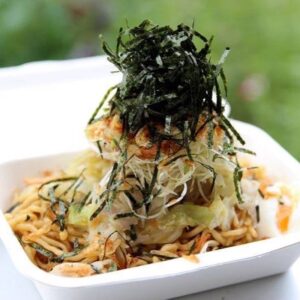 こがし焼きそば三ツ星（こがしやきそばみつぼし）